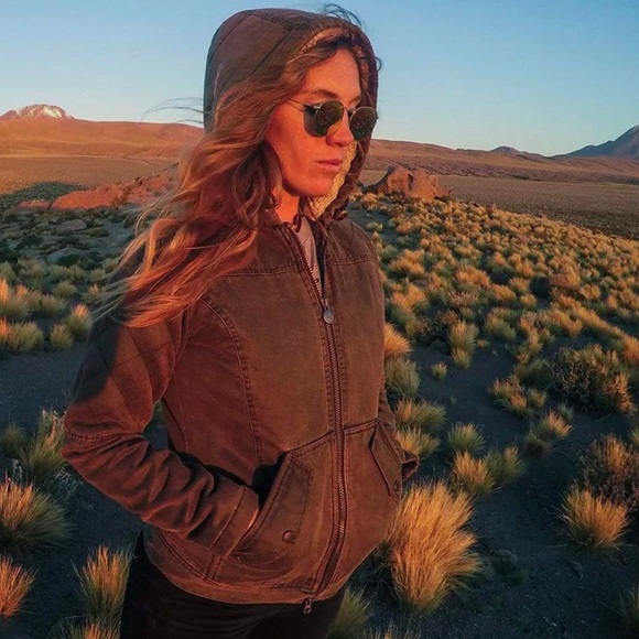 OUTBACK TRADING CO WOMEN’S HEIDI CANYONLAND JACKET SIZE LARGE IN BROWN - Picture 8 of 14